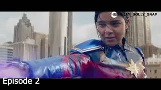 #2 MS Marvel in AvengerCon Party 4K | MS Marvel Episode 2 Cosmic Scene  | HBS | HOLLY BOLLY SNAP