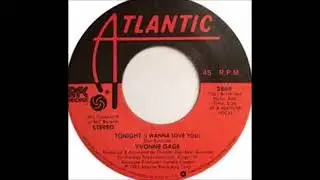 YVONNE GAGE   TONIGHT I WANNA LOVE YOU