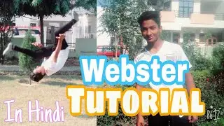 Effective Webster (One Leg Frontflip) Tutorial ||IN HINDI || By Ayaaz Kicxter
