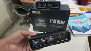 MOCO AX-05 AUXILLARY SPOT BEAM GRILL LIGHT 90W | 700 METER THROW | INSTALLED IN KIA SONET 6268777674