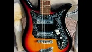 Тест гитары Teisco ET 200 Tulip.