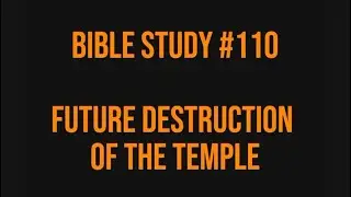 📍 Bible Study #110 📖 Future Destruction Of The Temple  ⛪️ #ASL #deaf #signlanguage #bible #stories 