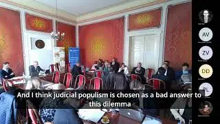 Towards Democratic Judiciaries (2023), Session 1  Highlights (The roles of judges in a democracy)
