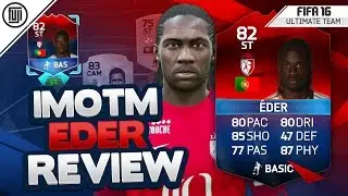 iMOTM EDER PLAYER REVIEW! (82) Portugal Champions! - FIFA 16 Ultimate Team