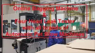 Automatic PET Blow Machine Automation Online Leak Tester and Bottle Bagger