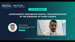 Keynote Address | Achievements Regarding Digital Transformation In The kingdom Of Saudi Arabia