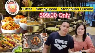 Hi Rice Grill &bull; Unlimited Korean Mongolian Buffet &bull; #foodvlog