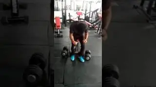 Dumbbell press 60 kg (Aditya Rathore (physique model)