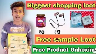 Flipkart ₹9 Product Loot😱 Paytm Free Shopping Offer 🔥 Flipkart free Product Unboxing..