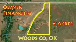 6.05 Acres of Land In Woods County Oklahoma Owner Financed Land | Only $499 Down | WHC6
