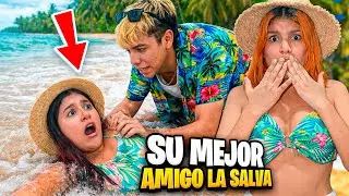 LA PLAYA CASI NOS ARREBATA A KIMBERLY 😭🌊💔
