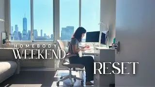 Homebody Weekend Reset 🧺 | Deep Cleaning, What I Eat in a Day & Cozy Vlog