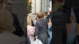 Jamie Laing and Sophie Habboo put on a loved-up display after tying the knot in London | SWNS