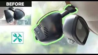MINI | How To INSTALL hidden DASH cam? /DVR/ 🛠 📷