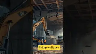 #epicfails : Flyover span crashes due to earthquake #engineeringdisaster #bridgecollapse