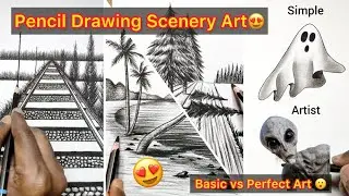 Most Relaxing Pencil Drawings Ever ✏️✨ | These Pencil Drawings Look TOO REAL 😍 + Ghost Sketch 😱😱