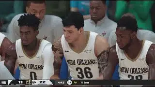 NBA 2K26 pelicans rebuild year 6 game 61 pelicans nuggets