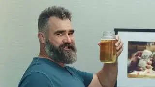 😆 Eagles Legend Jason Kelce Pee to AI Data Centers Commercial for Garage Beer & Liquid Death