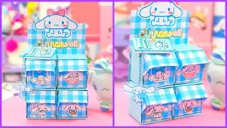 DIY - Cinnamoroll Desk Organizer - Sanrio Paper Crafts