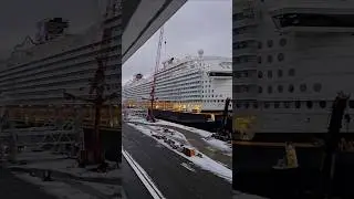 DISNEY ADVENTURE - Bremerhaven 😍🌊👍 #schiff #ship #cruiseship #disney #disneycruiseship #cruiseships