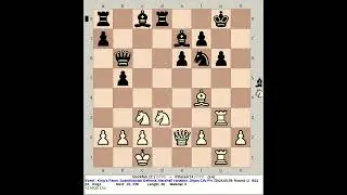 Stockfish 17.1 vs Ethereal 14 | King's Pawn: Scandinavian Defense, Marshall Variation #chess
