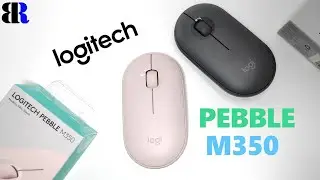 Logitech Pebble M350 Mouse Unboxing + Set Up