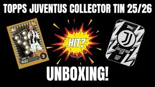 UNBOXING Topps Juventus Collector Tin 2025/26 - HIT dentro la TIN?! 😱🔥