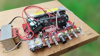 cara rakit power amplifier active speaker majesty pmpo 1700 travo 3 ampere