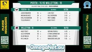Perth - 1s v Willetton - 1s