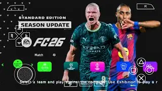 EA SPORTS FC 26 PPSSPP ISO Android Offline | FIFA 2026 PSP Original HD Graphics & Latest Transfers