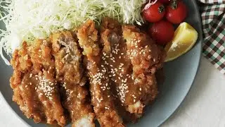 【音も聞いてね♡】サクサクずっしり肉厚とんかつ