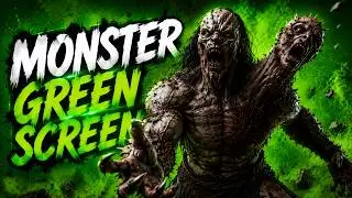 2 Head Monster Green Screen | Epic 10+ Realistic Animation | ( Non Copyright )