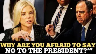 SCHIFF DESTROYS BONDI Evasive Answers EXPOSED in High Stakes DOJ Immunity Clash