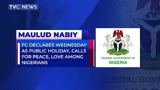 FG Declares Wednesday As Public Holiday, Calls For Peace, Love Among Nigerians
