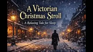 A Victorian Christmas Stroll: A Gentle Tale for Sleep | Relaxing Winter Story for Christmas Eve