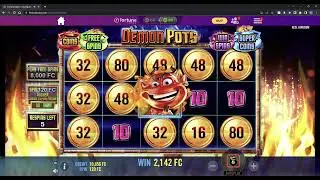 *******DEMON POTS SLOTS GAME!!!!!!!************** FORTUNE COINS!!!