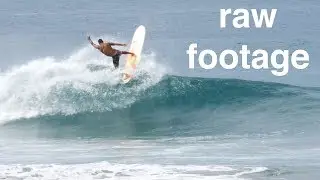 [raw footage] Surfing Playa Colorado (Nicaragua)