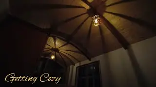 Water damage! and luxury leather seats. Tiny shepherds hut wagon build episode 12