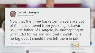 Lavar Ball Takes Heat From President Trump