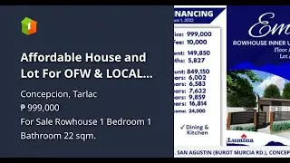 Affordable House and Lot For OFW & LOCAL FILIPINO WORKERS