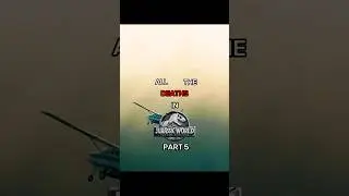 All Deaths in Jurassic part 5 || #jurassicworld #jurassicpark #jurassicworldfallenkingdom