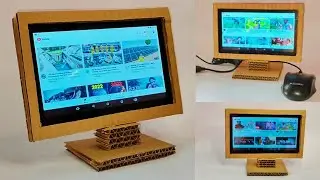 How To Make Smart Tv Touch Screen At Home / mini smart tv / how to make android led tv /computer