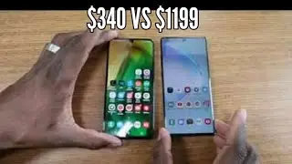 Samsung Galaxy A70 $340 VS Samsung Galaxy Note 10 Plus $1199