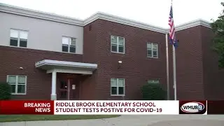 RIddle Brook Elementary School student tests positive for COVID-19