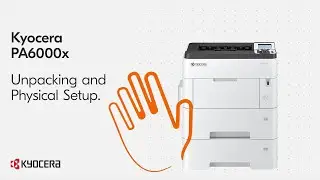ECOSYS PA6000x/PA5500x/PA5000x/PA4500x Unboxing