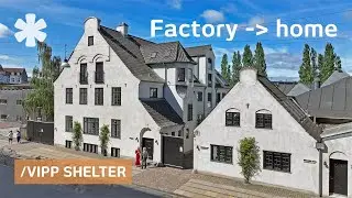 Got abandoned factory. Now builds Vipp tiny prefab & design classics