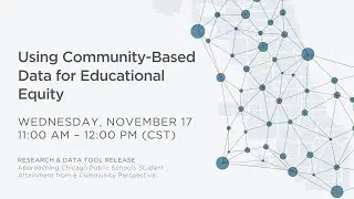 Using Community Based Data for Educational Equity