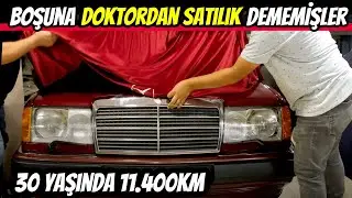 KM CİMRİLERİ | 11.400km Mercedes W124 200E | Koleksiyonun 2. Parçası