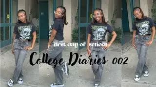 College Diaries 002 : First day of college *soph edition* | chit-chat & recent pickups 