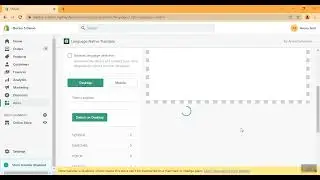 Add a Language Switcher to your online store with Desktop screen